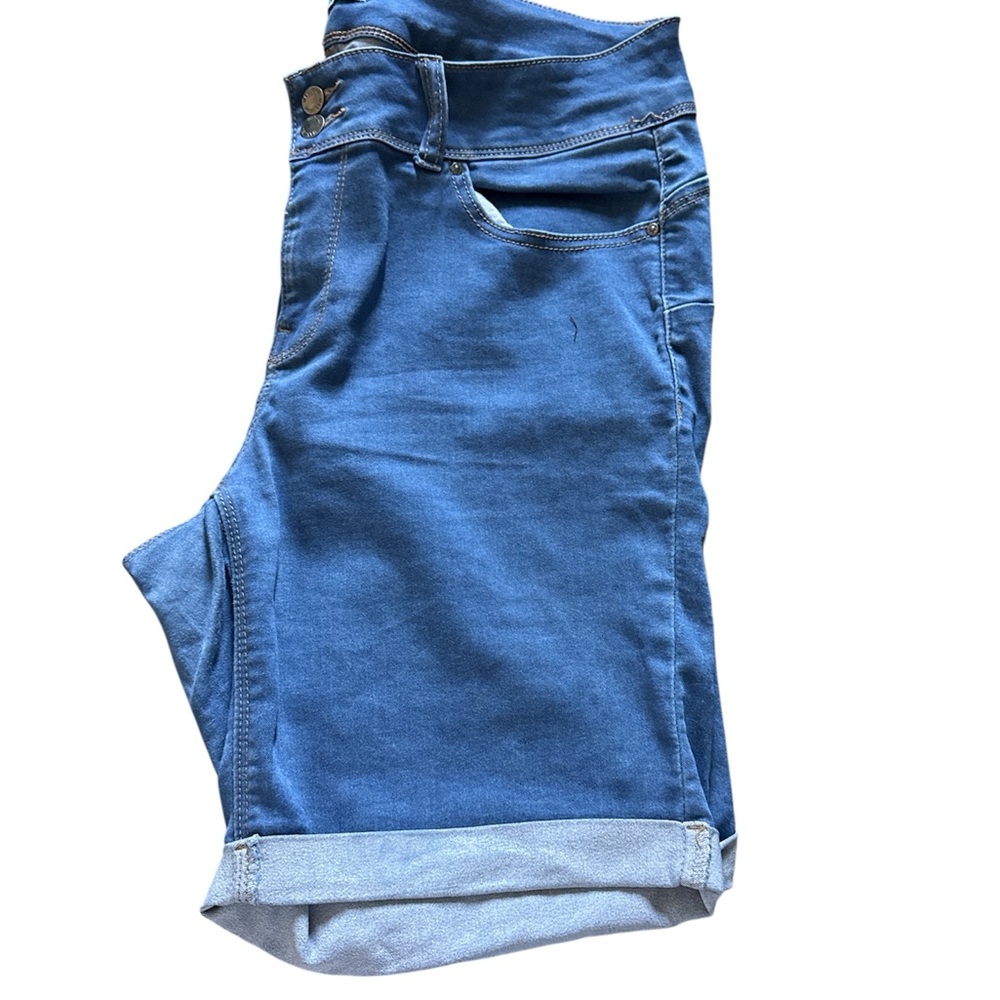 Wax Jean Classic Blue Women's Bermudas - Picture 3 of 3